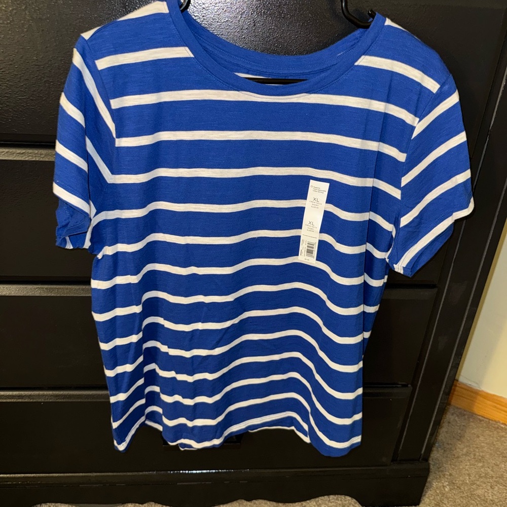 Blue Striped Shirt